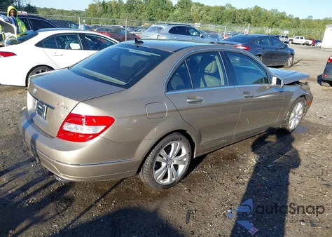 2011 Mercedes-Benz C 300 Luxury 4Matic from USA, damaged, VIN WDDGF8BBXBR142094